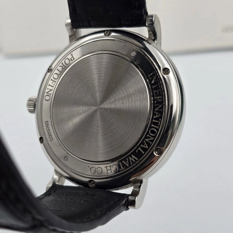 2016 PAPERS IWC Portofino Automatic 40mm IW356517 Stainless Steel White Dial