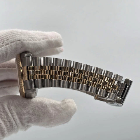 PAPERS Rolex Datejust 36mm Champagne Dial 18K Two Tone Jubilee 16233