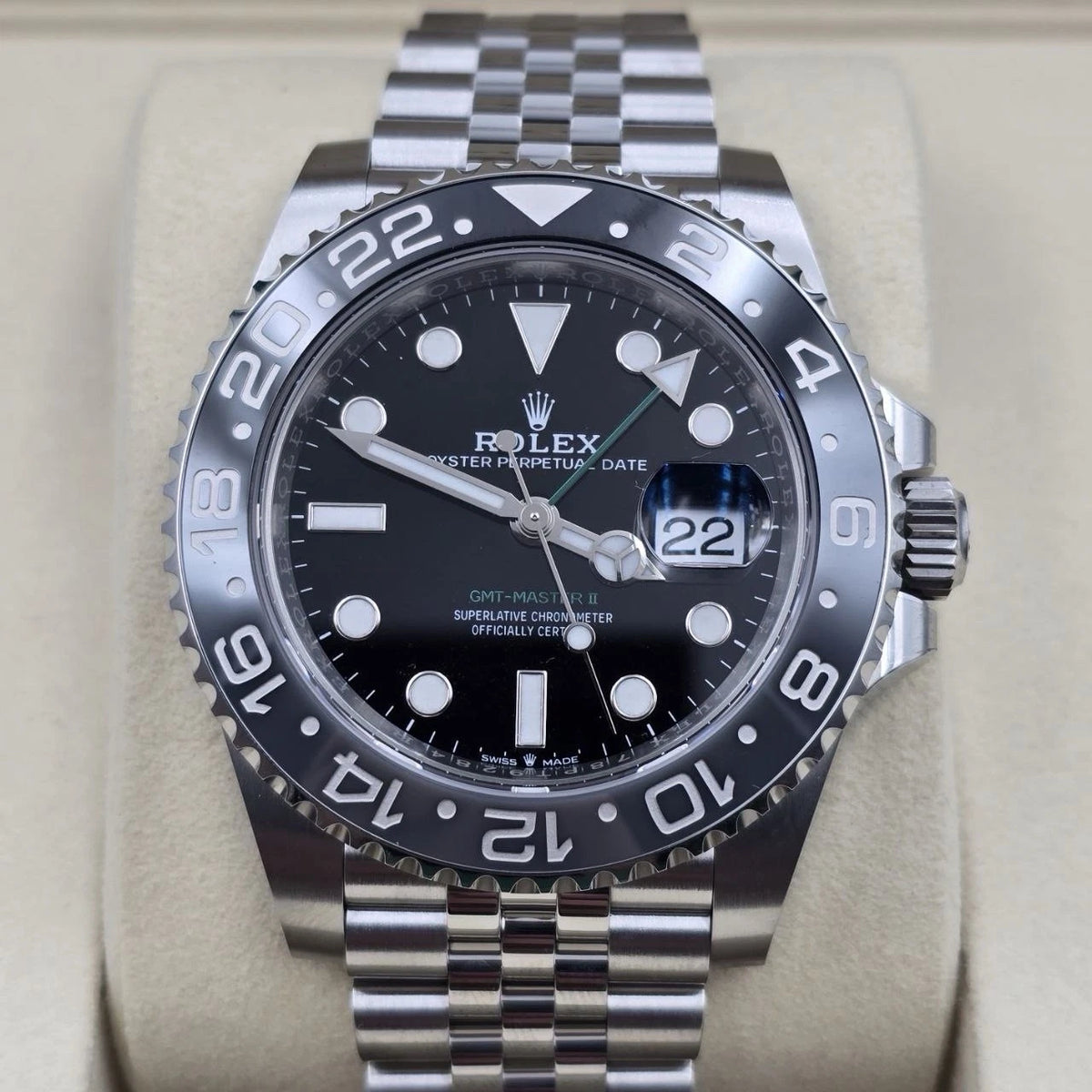 NEW 2025 Rolex GMT-Master II Bruce Wayne 40mm 126710GRNR Jubilee UNWORN