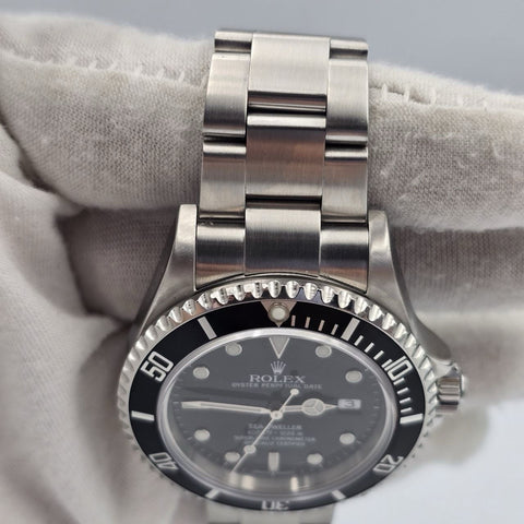 2006 Rolex Sea-Dweller Stainless Steel Black Dial 40mm Watch 16600
