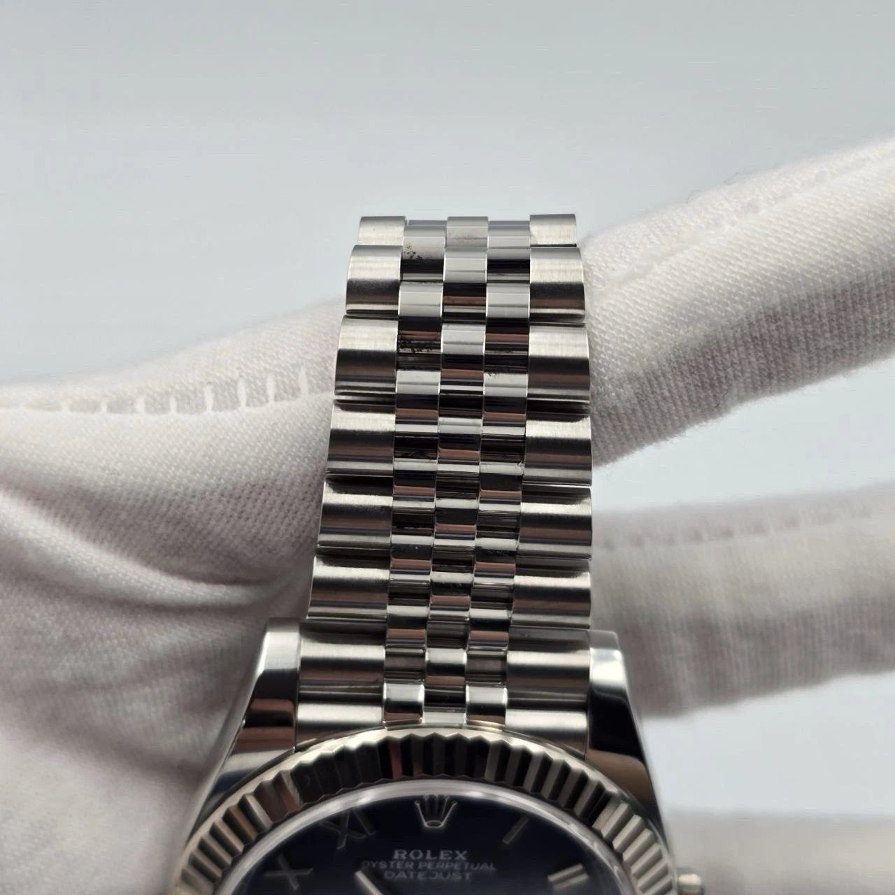 2026 PAPERS Rolex Datejust 126334 Steel Jubilee Azzurro Blue Roman Dial 41mm BOX