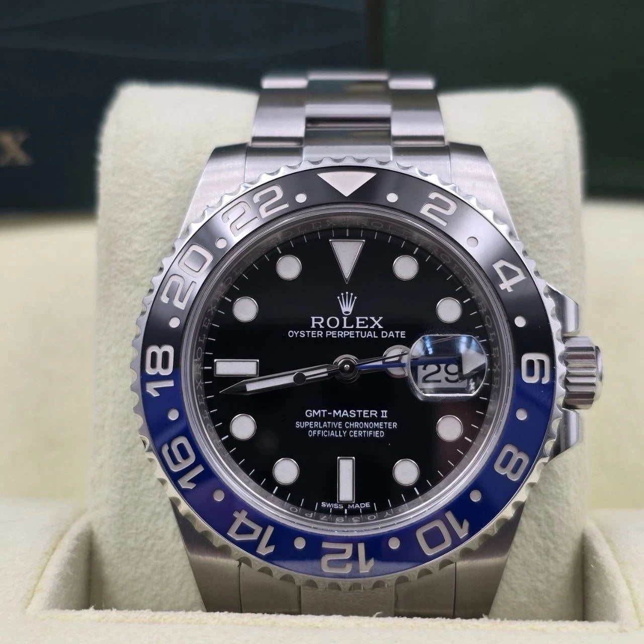 Rolex GMT-Master II Batman 116710BLNR