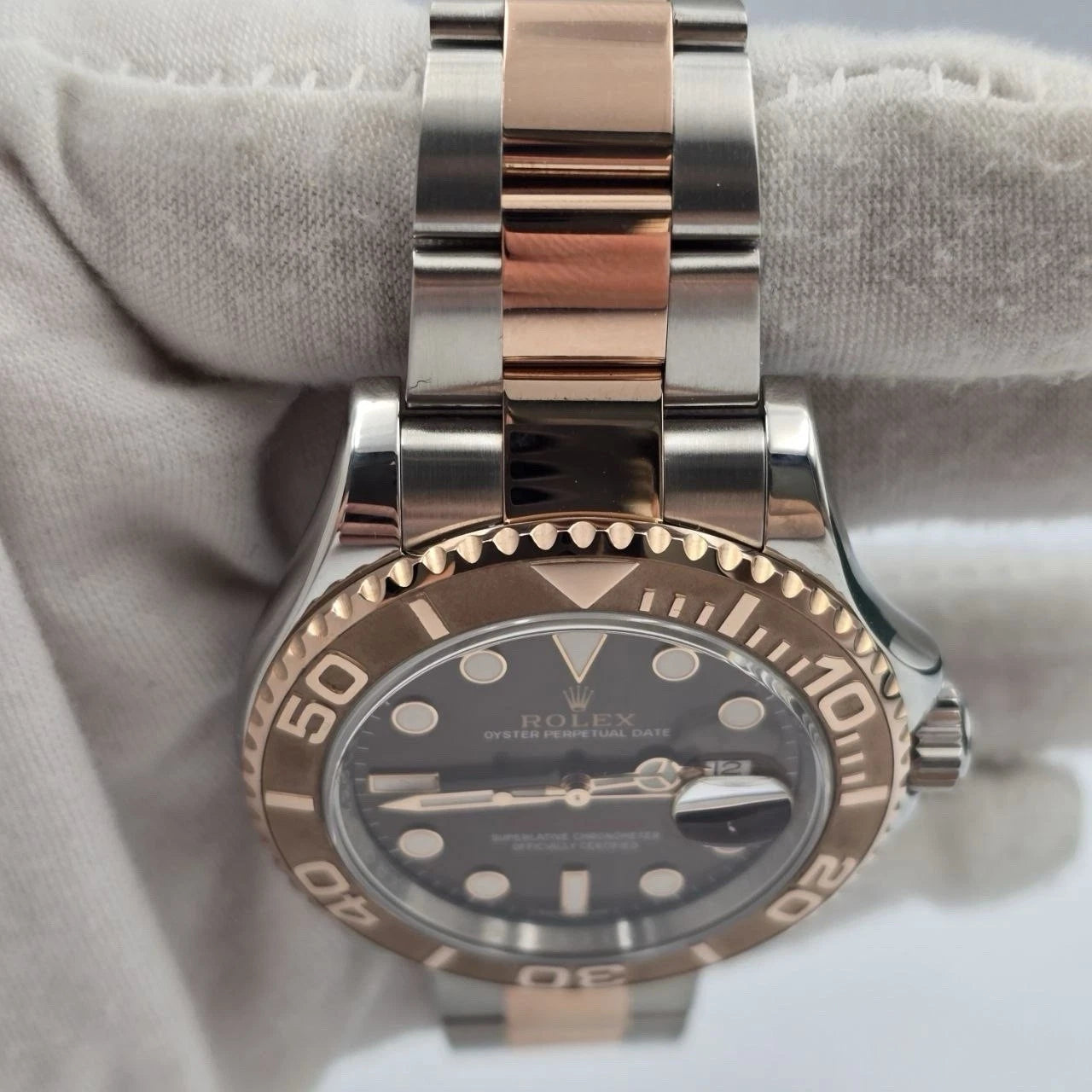 Rolex Yacht-Master 116621 40mm Chocolate Dial 18K Rose Gold Watch