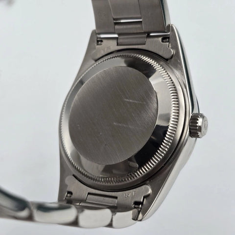 Rolex Oyster Perpetual Date 15200 Stainless Steel Black Dial 34mm Watch