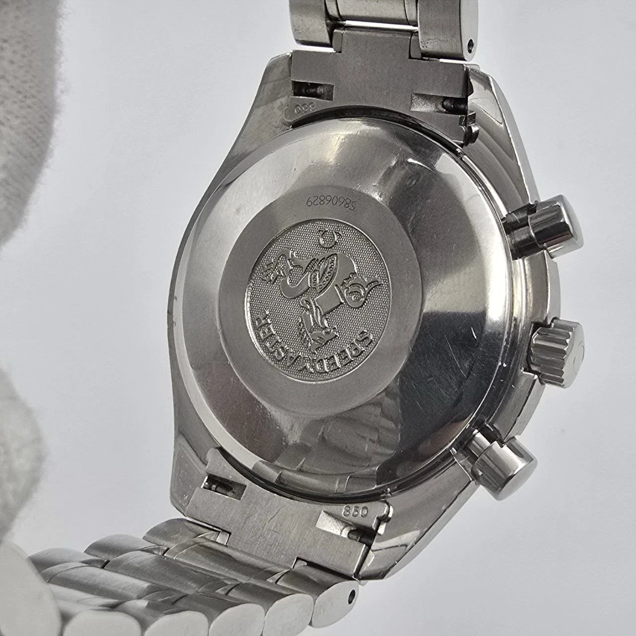 Omega Speedmaster Day Date 3520.50 Mark 40 Chronograph Automatic 39mm Watch B+P