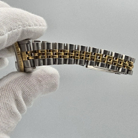 Rolex Datejust 26mm Champagne Diamond Dial Two Tone Jubilee Watch 69173