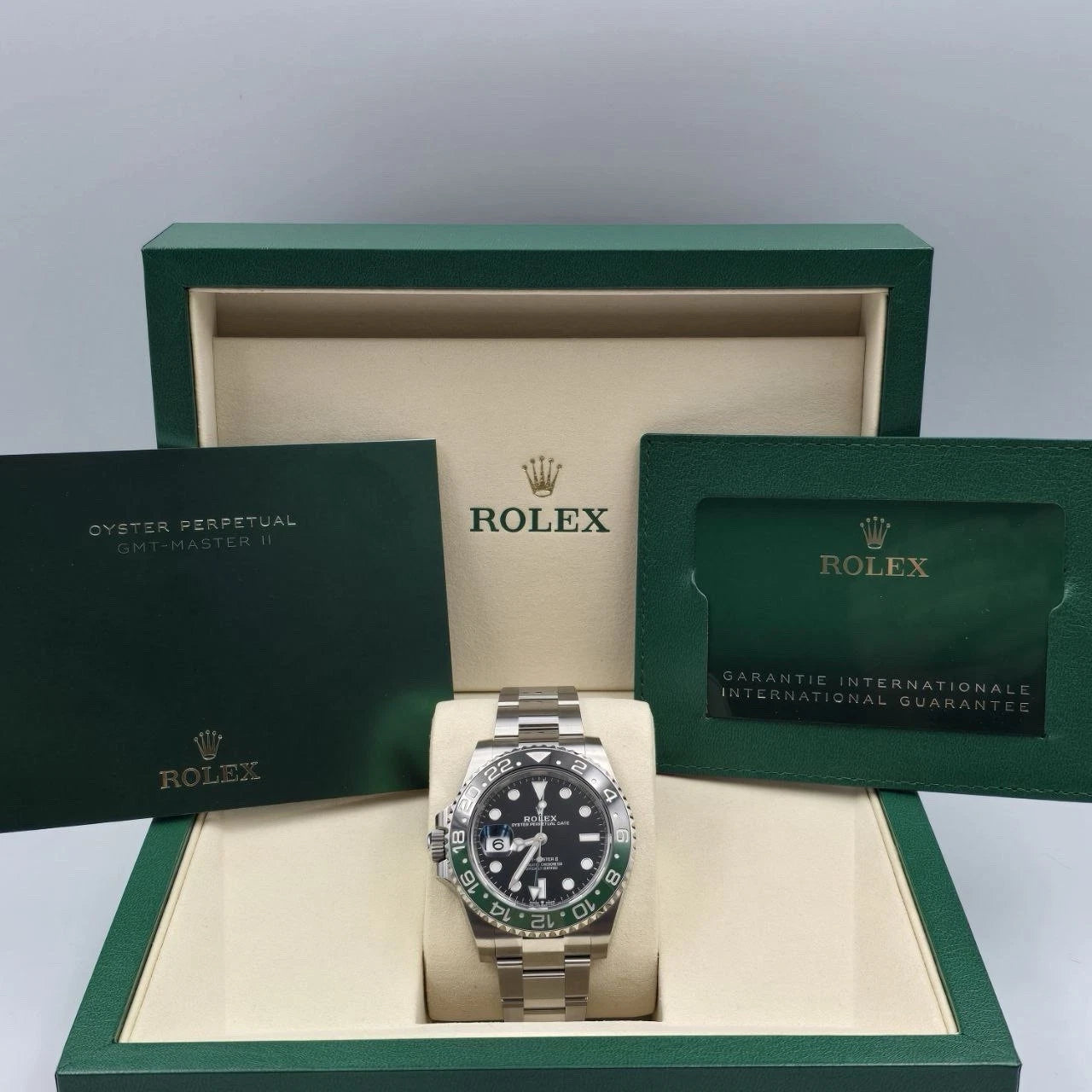 NEW 2025 Rolex GMT-Master II “Sprite” 40mm 126720VTNR Oyster Black Dial UNWORN