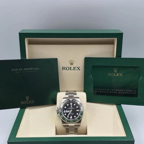NEW 2025 Rolex GMT-Master II “Sprite” 40mm 126720VTNR Oyster Black Dial UNWORN