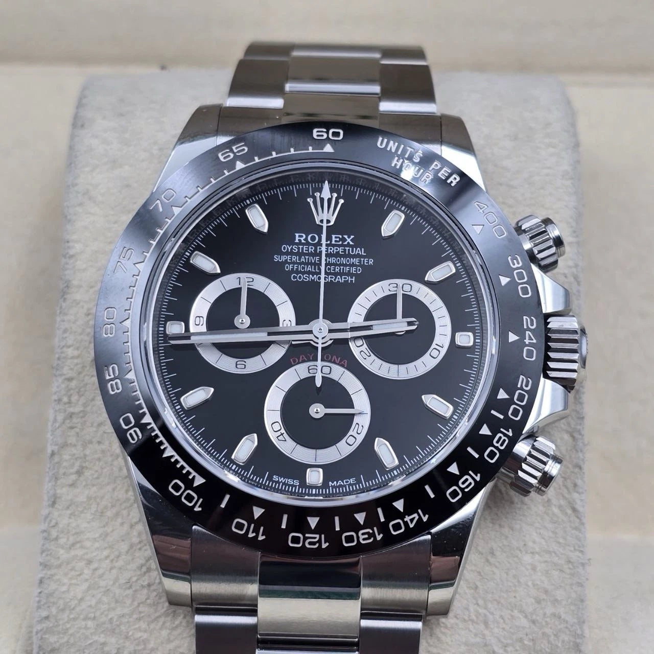 MINT 2023 PAPERS Rolex Daytona 116500LN Black Ceramic 40mm Steel Watch BOX