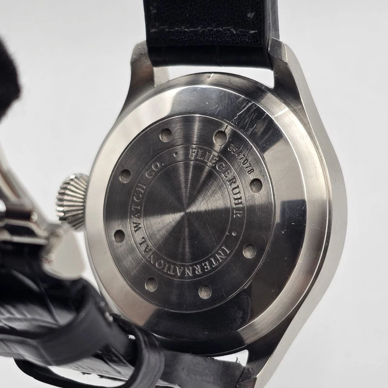 IWC Big Pilot IW500401 Automatic Stainless Steel Black Dial Men's Watch 46mm