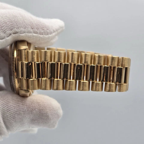 PAPERS Rolex Day-Date 1803 President German 18k Gold 36mm Factory Champagne Dial