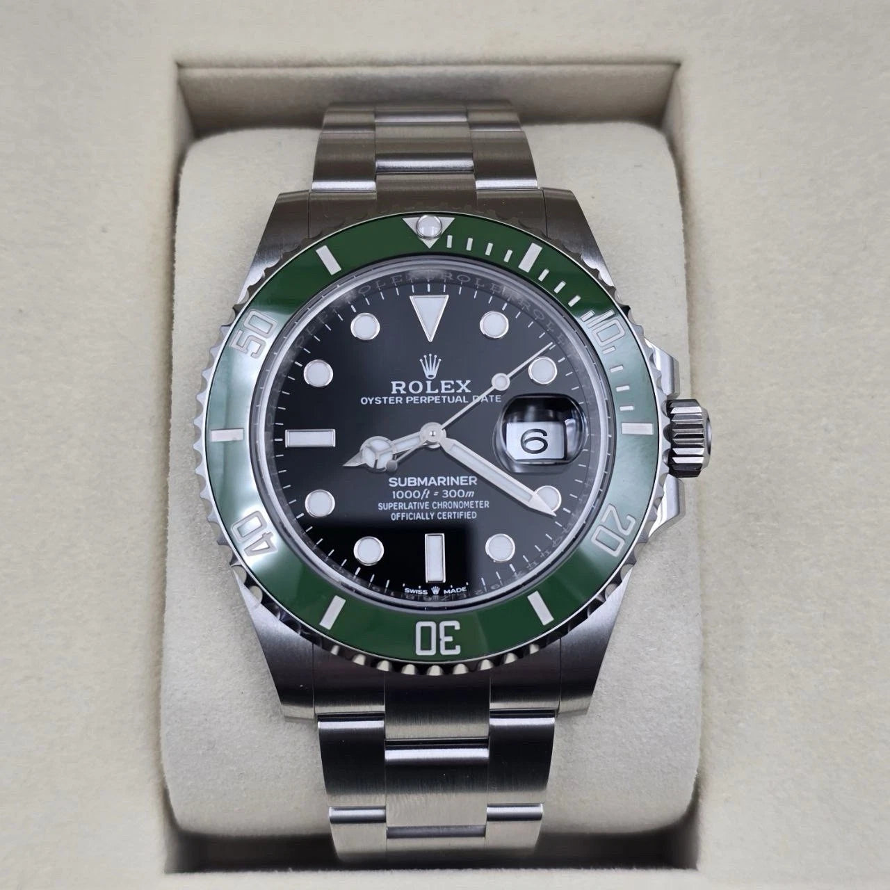 NEW 2025 Rolex Submariner Date Starbucks Green Bezel Black 41mm 126610LV UNWORN