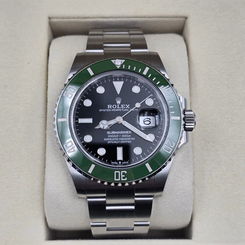 NEW 2025 Rolex Submariner Date Starbucks Green Bezel Black 41mm 126610LV UNWORN