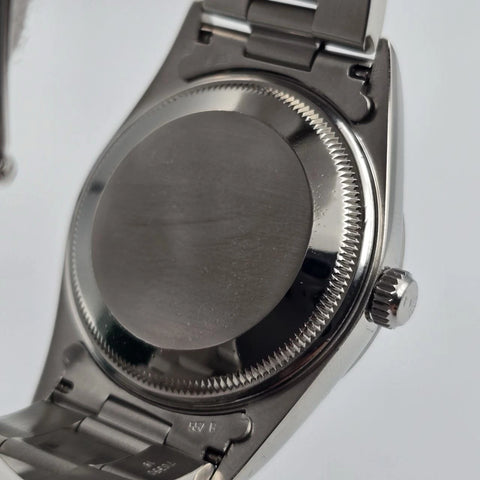 Rolex Oyster Perpetual Date 15200 Stainless Steel Black Dial 34MM Watch