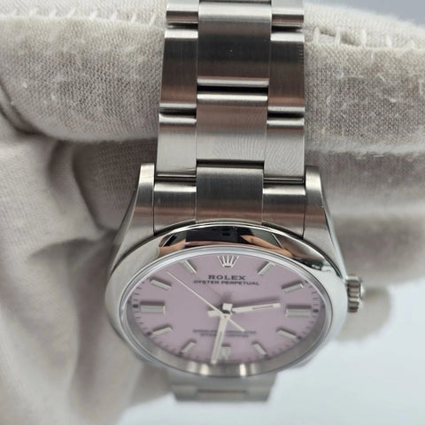 Rolex Oyster Perpetual 126000 Candy Pink Dial
