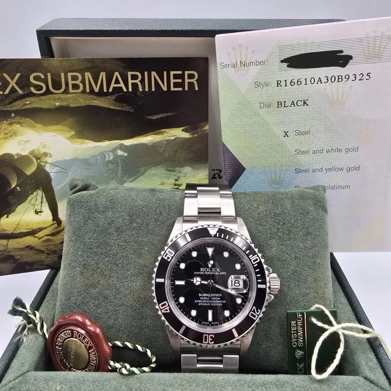 Rolex Submariner 16610 BOX 1