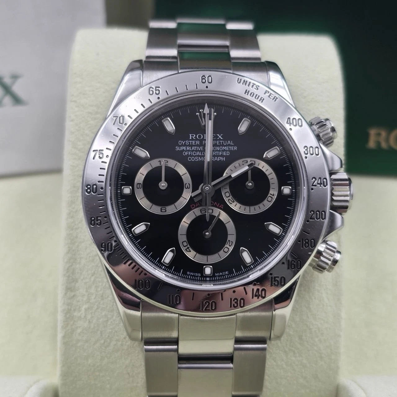 Rolex Cosmograph Daytona 116520 Black Dial