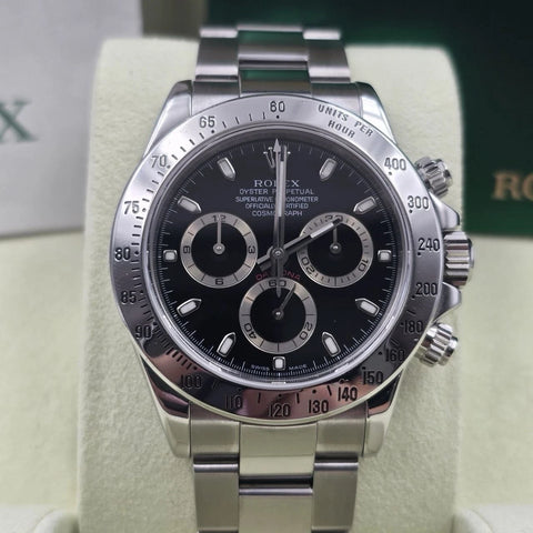 Rolex Cosmograph Daytona 116520 Black Dial