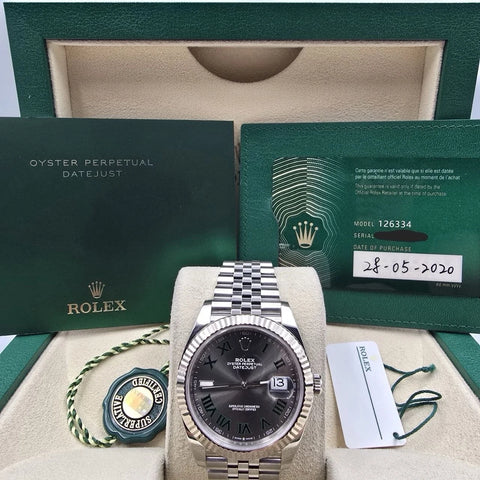 Rolex Datejust 126334 Wimbledon BOX 1