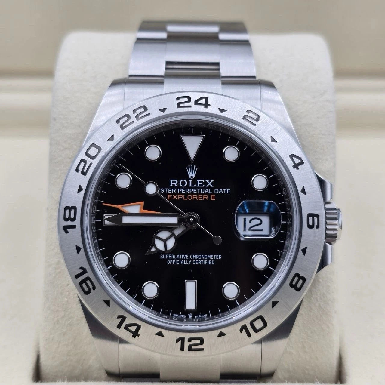 NEW 2026 Rolex Explorer II 42mm 226570 Stainless Steel Black Dial