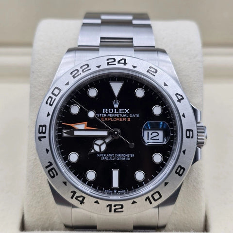 NEW 2026 Rolex Explorer II 42mm 226570 Stainless Steel Black Dial