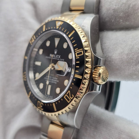 Rolex Sea-Dweller 43mm Two-Tone Yellow Gold 126603 Black Dial