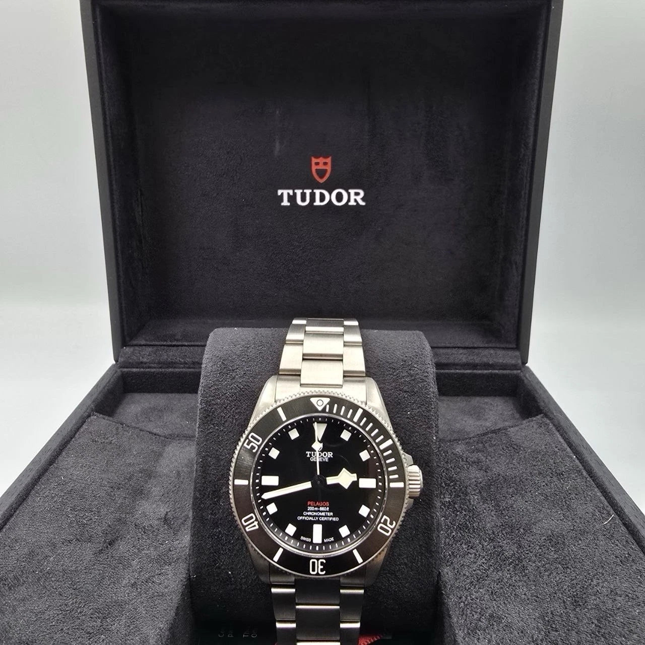 PAPERS 2023 Tudor Pelagos 25407N Titanium Black Dial Automatic 39mm BOX