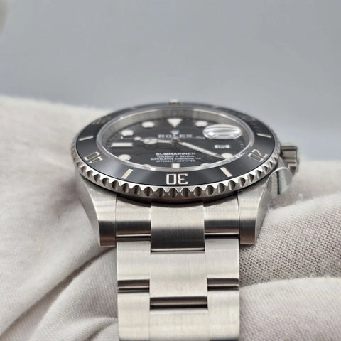 2022 PAPERS Rolex Submariner Date 41mm Black Ceramic 126610LN Watch BOX