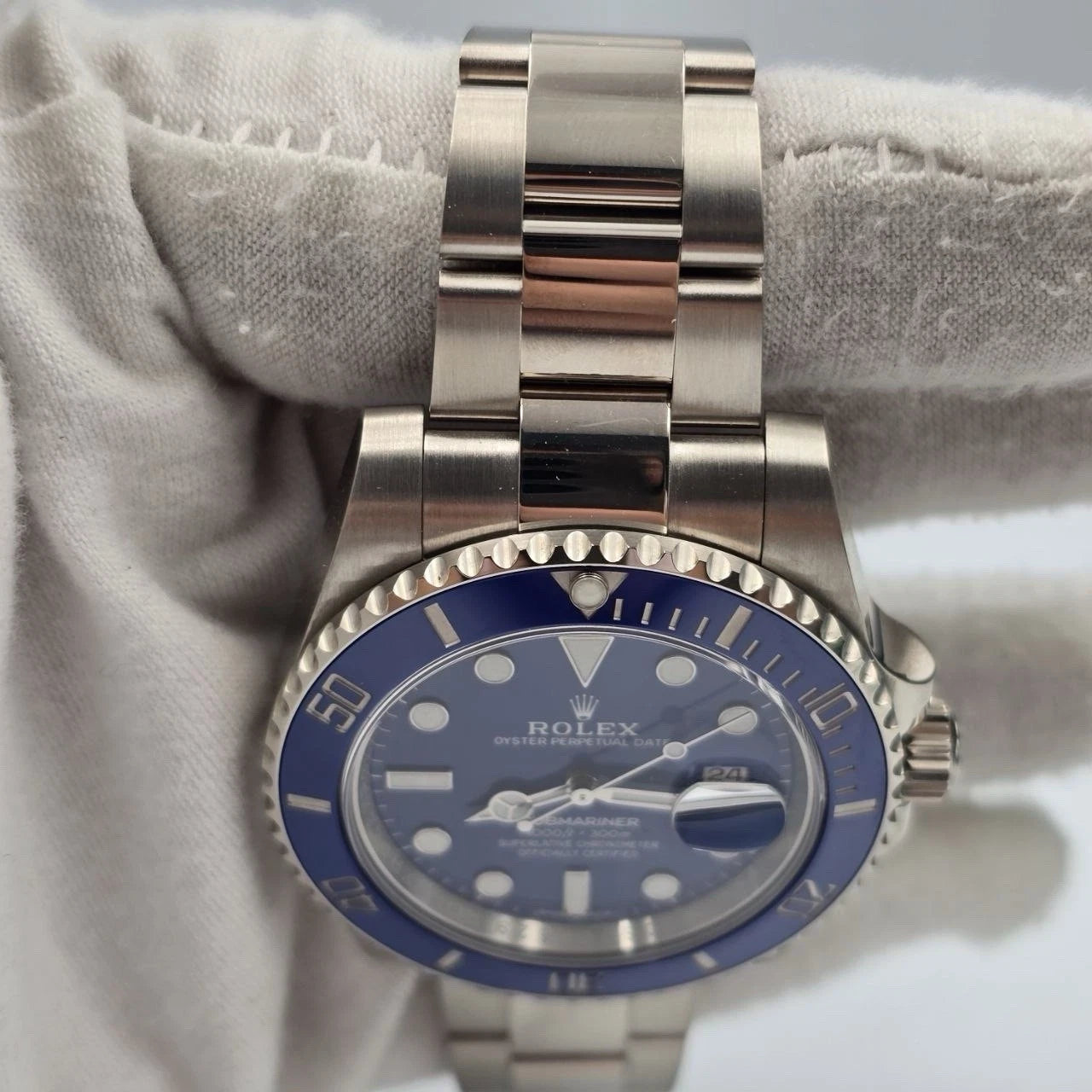 Rolex Submariner Smurf 116619LB 6