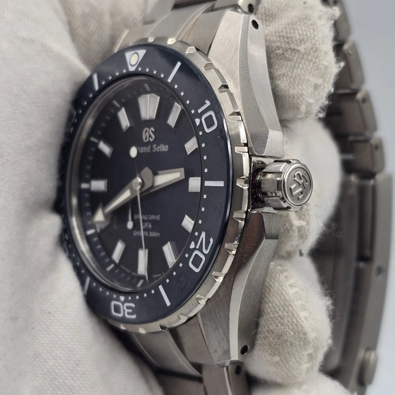2026 PAPERS Grand Seiko Evolution 9 Blue SLGB023 Diver 40.8mm Titanium Watch BOX