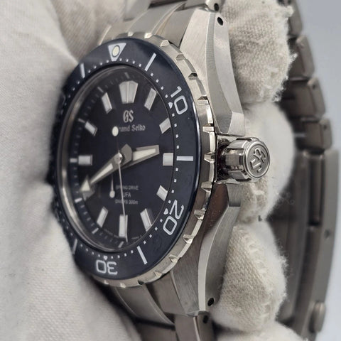 2026 PAPERS Grand Seiko Evolution 9 Blue SLGB023 Diver 40.8mm Titanium Watch BOX