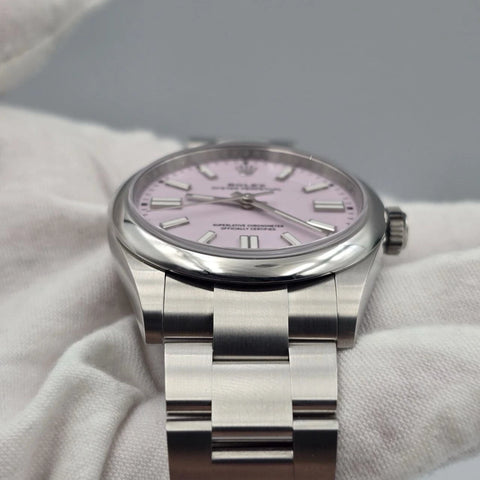 NEW 2026 Rolex Oyster Perpetual Stainless Steel 41mm Candy Pink Dial 134300