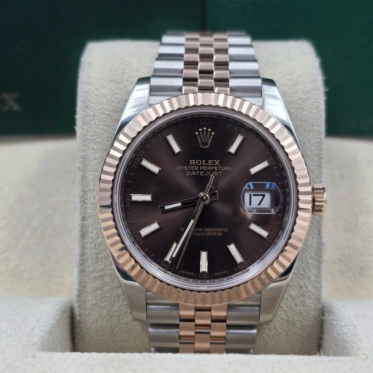Rolex Datejust 126331 Rose Chocolate 2