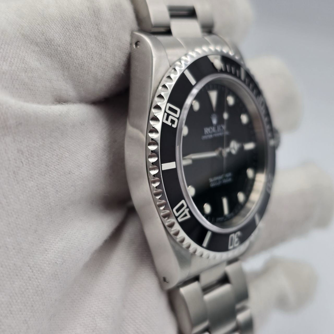 2007 Rolex Submariner No Date 14060M 2 Liner Black Dial Stainless Steel 40mm