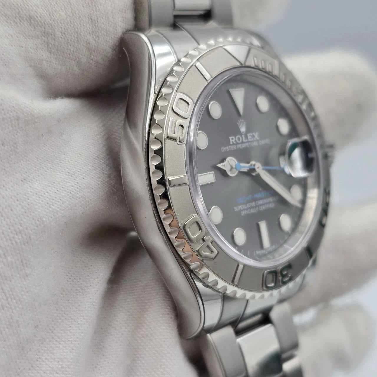 Rolex Yacht-Master 116622 Rhodium Steel Platinum 40mm