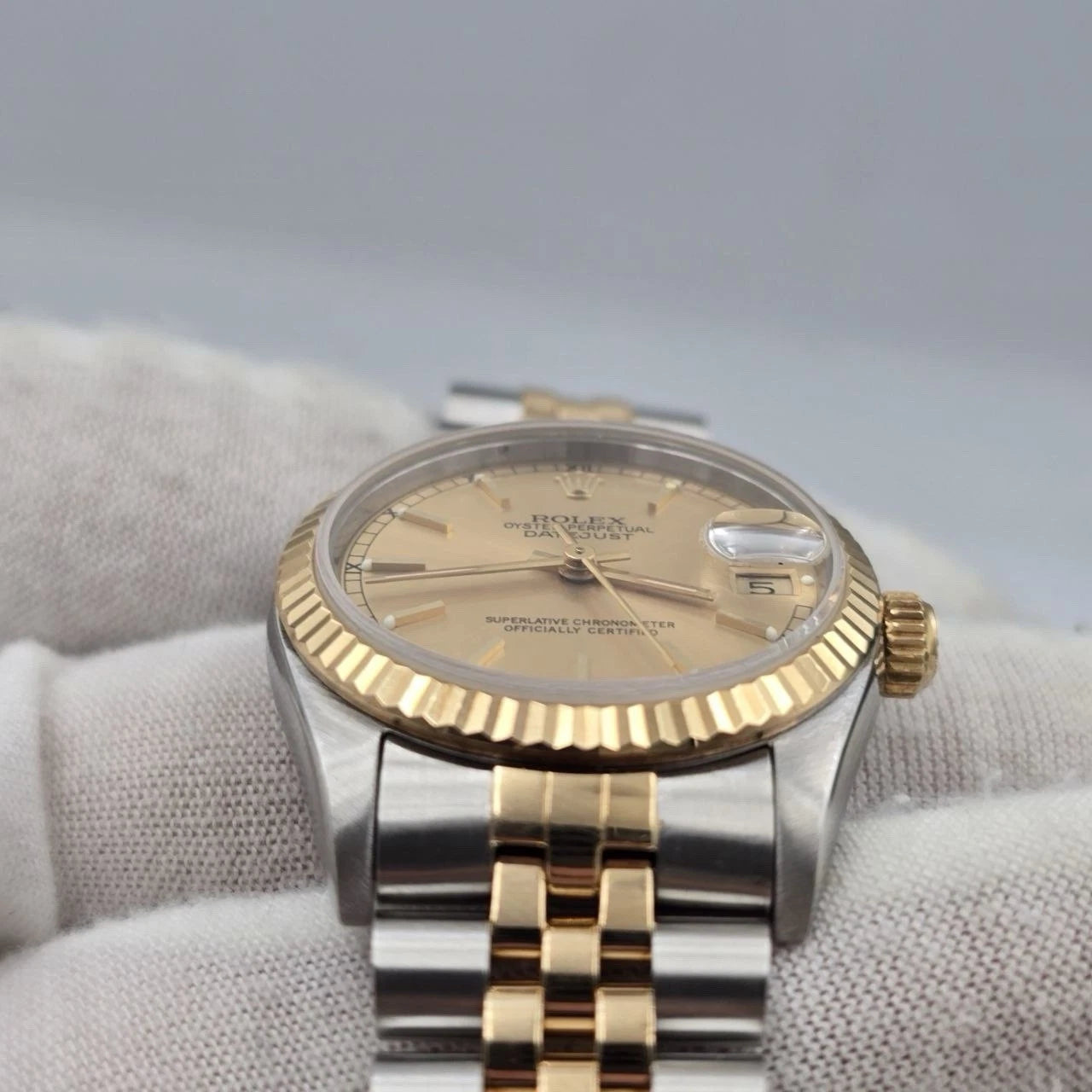 Rolex Datejust Midsize 68273 Champagne Dial