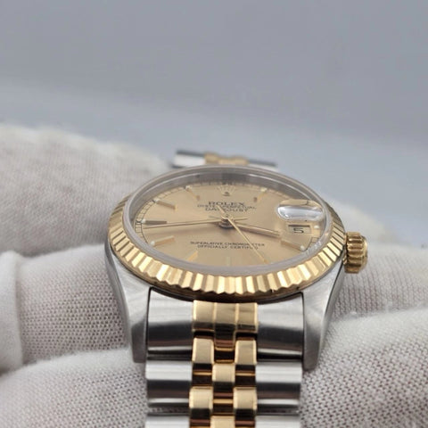 Rolex Datejust Midsize 68273 Champagne Dial