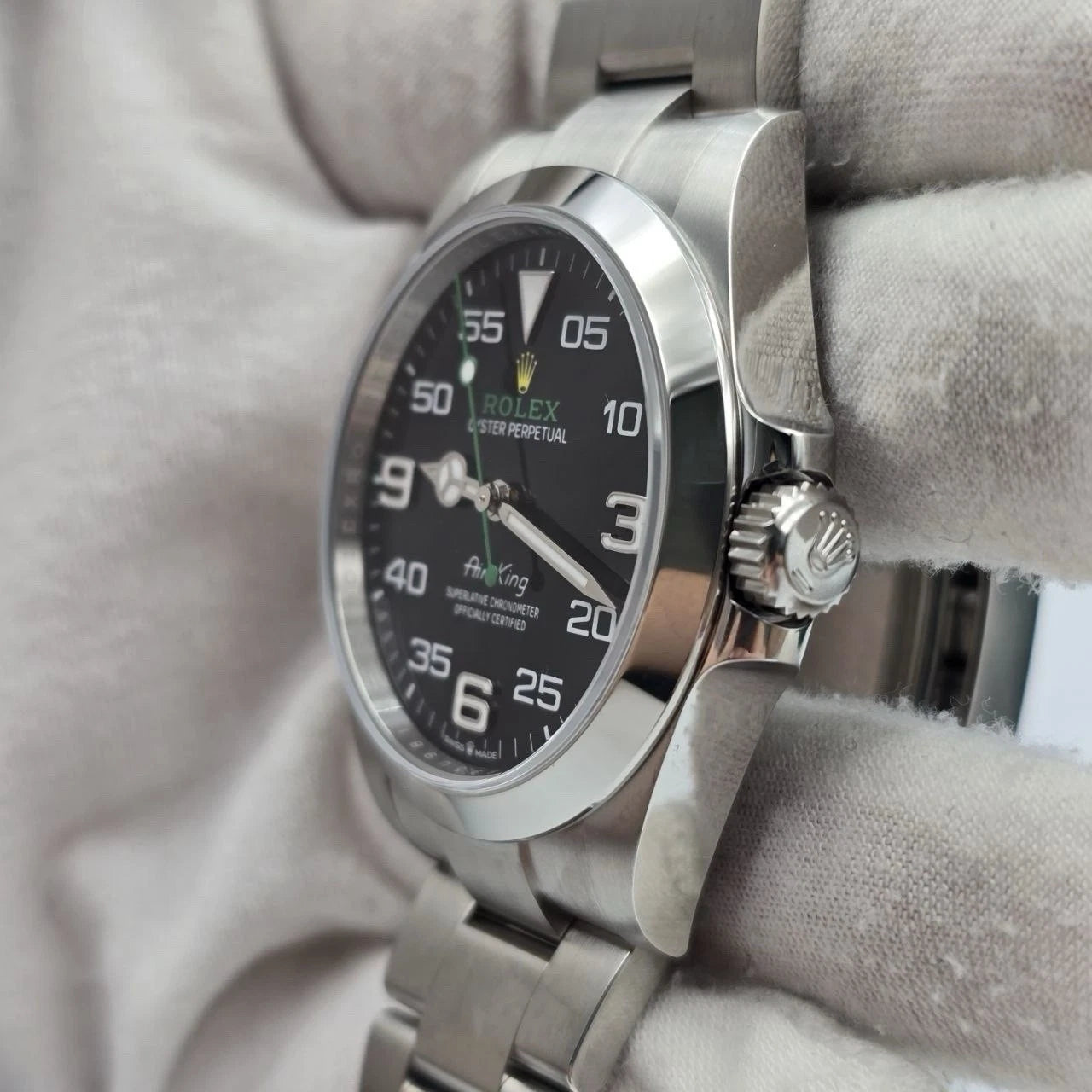 Rolex Air-King 40mm 126900 Stainless Steel Black Dial