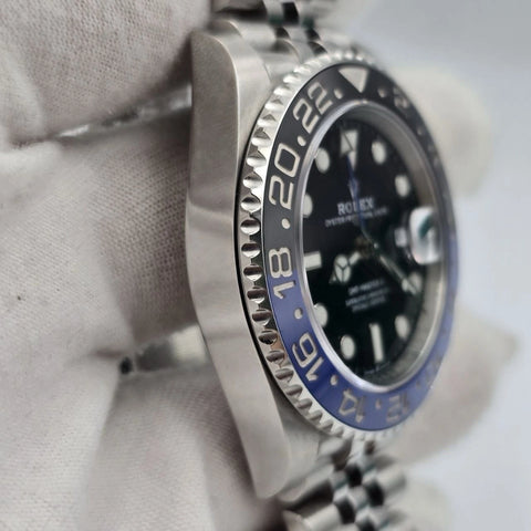 2021 PAPERS Rolex GMT-Master II 126710BLNR Batgirl Jubilee 40mm Watch BOX