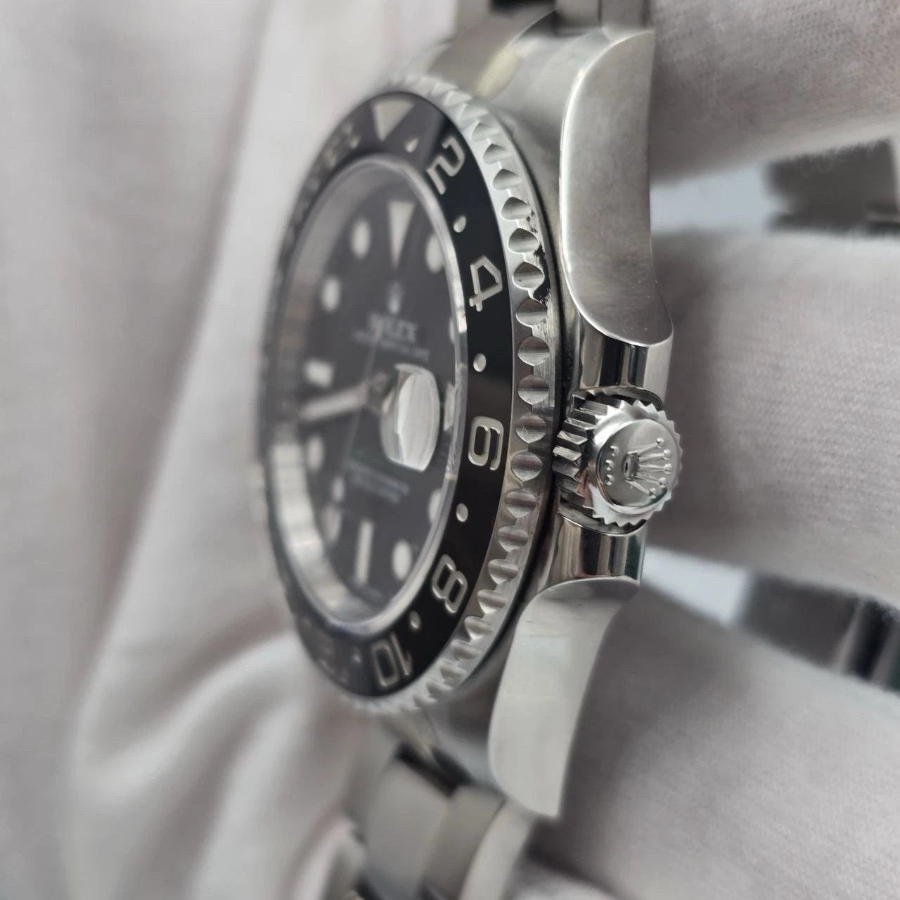2018 PAPERS Rolex GMT Master II 116710LN Steel Ceramic "Green Arrow" 40mm BOX