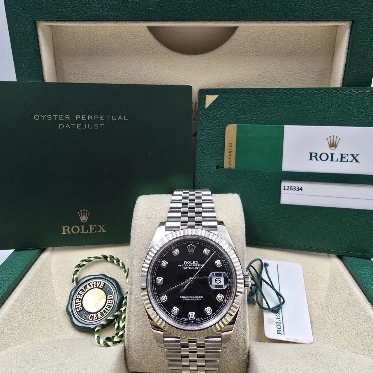 Rolex Datejust 126334 Black Diamond 1