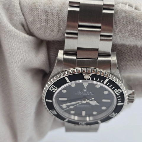 2001 Rolex Submariner No Date 14060M 2 Liner Black Dial Stainless Steel 40mm