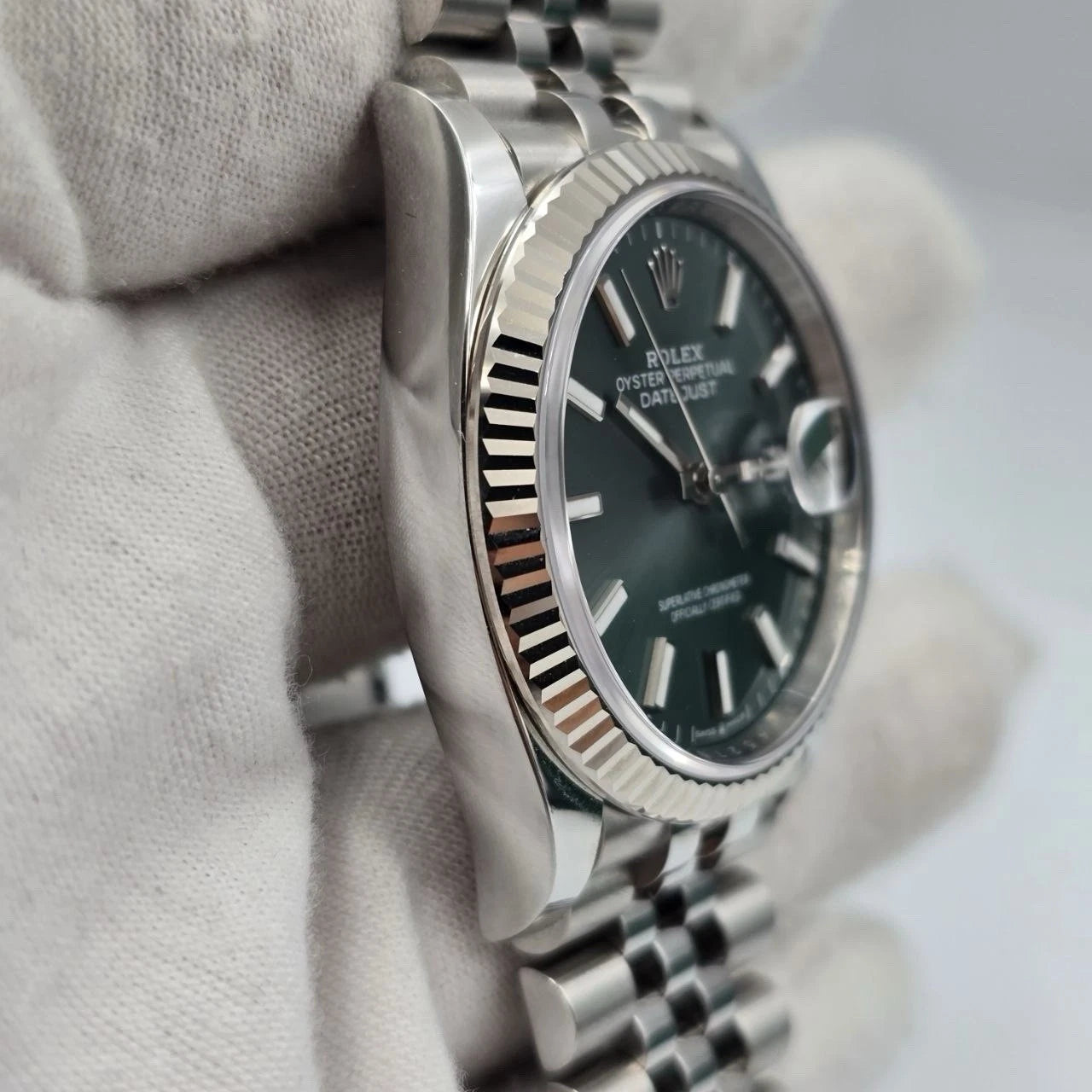 Rolex Datejust 126234 Mint Green 3