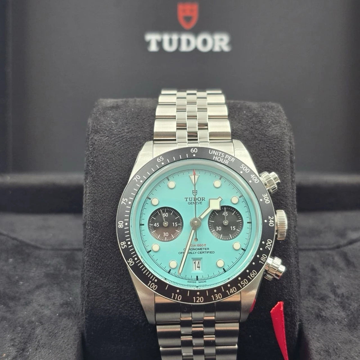 Tudor Black Bay Chronograph 79360N Flamingo Turquoise