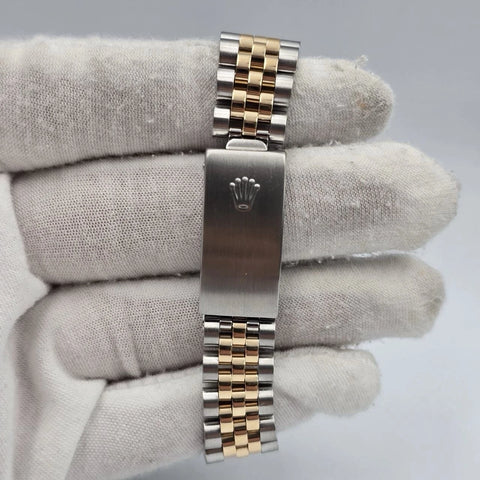 Rolex Datejust Midsize Champagne Diamond Dial Two-Tone Gold 31mm 68273 Watch