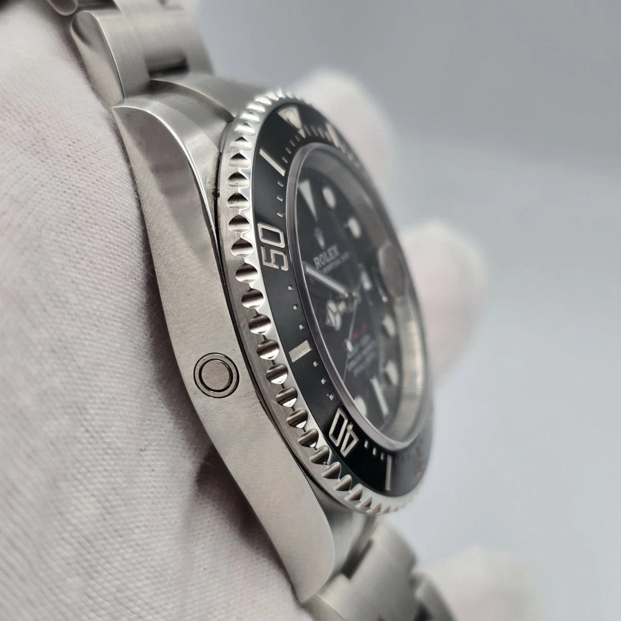 2019 PAPERS Rolex Sea-Dweller Black Red Letters Stainless Steel 43mm 126600 BOX