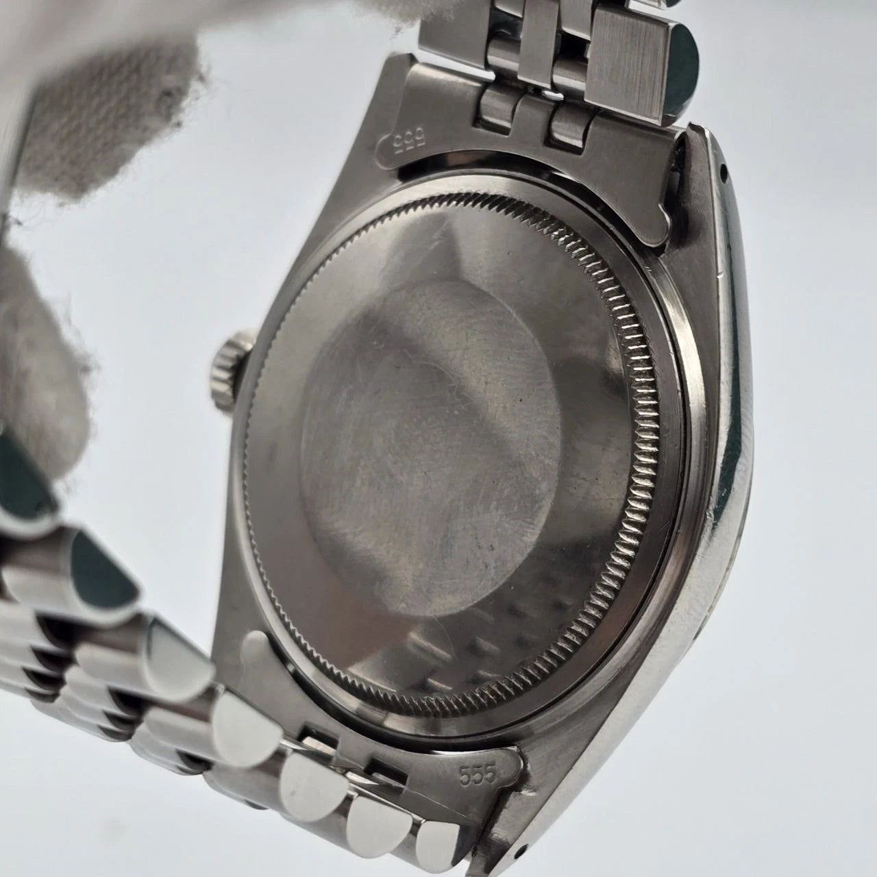 Rolex Datejust 1601 Stainless Steel Factory Grey Ghost Dial Jubilee 36mm Watch