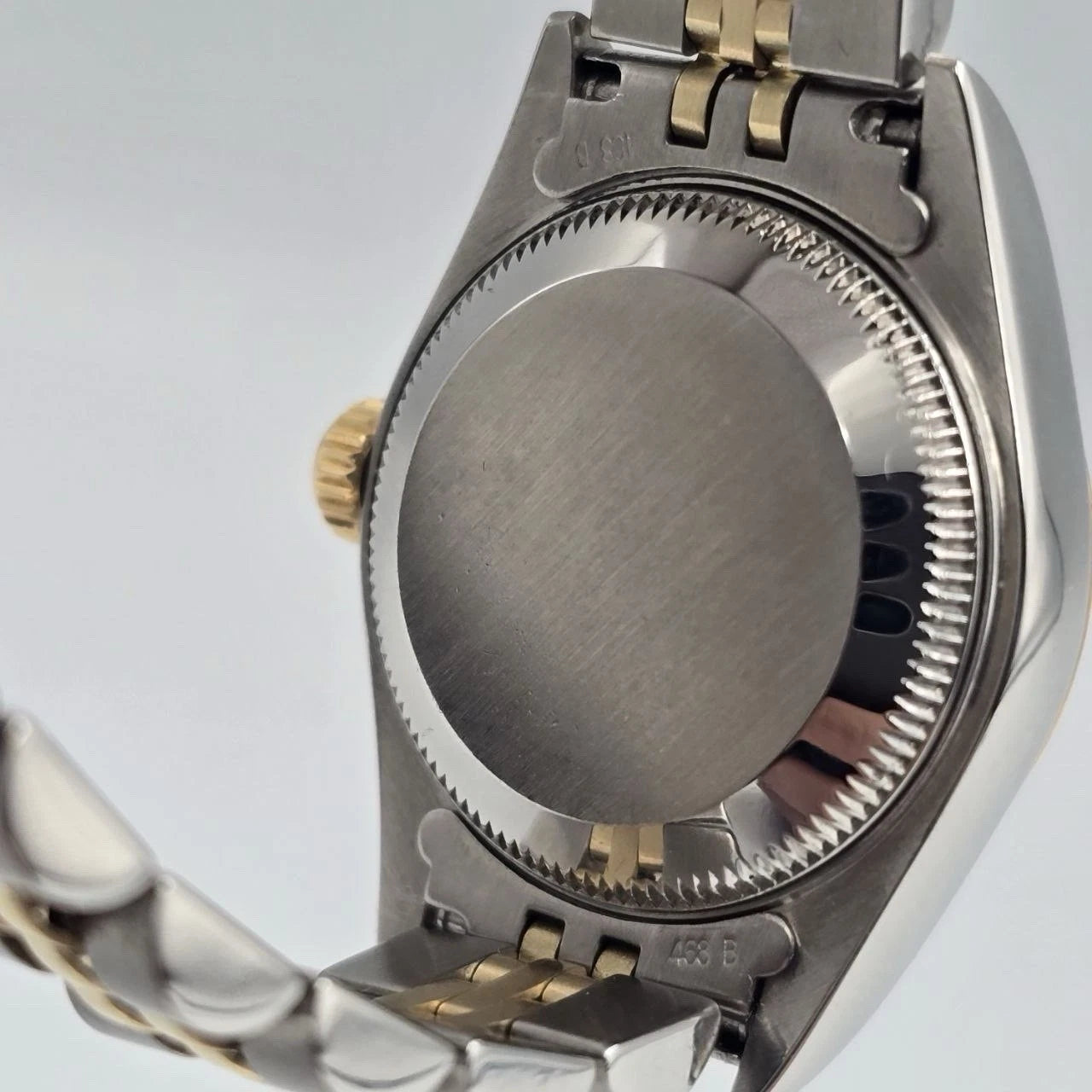 Rolex Datejust 79173 Two Tone Jubilee Champagne Diamond Dial 26mm Watch