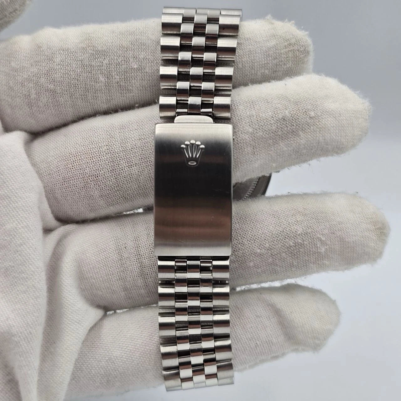 Rolex Datejust Factory Grey Tapestry Dial Steel Jubilee 16234 36mm Watch