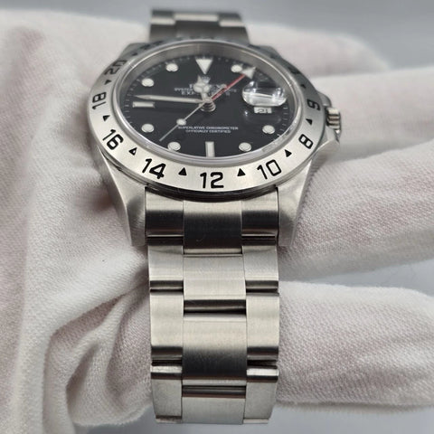 2012 RSC Rolex Explorer II Stainless Steel Black Dial 40mm Watch 16570